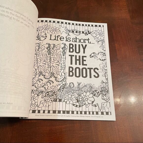 Light & Laughter Coloring Book - Picture 8 of 9